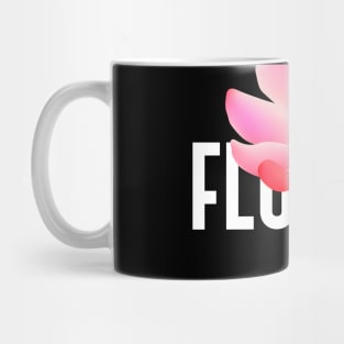 Love symbol flower Mug